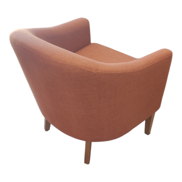 Poltrona compacta Lilie terracota - Image 3
