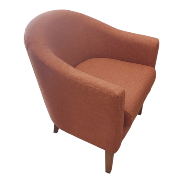 Poltrona compacta Lilie terracota - Image 4