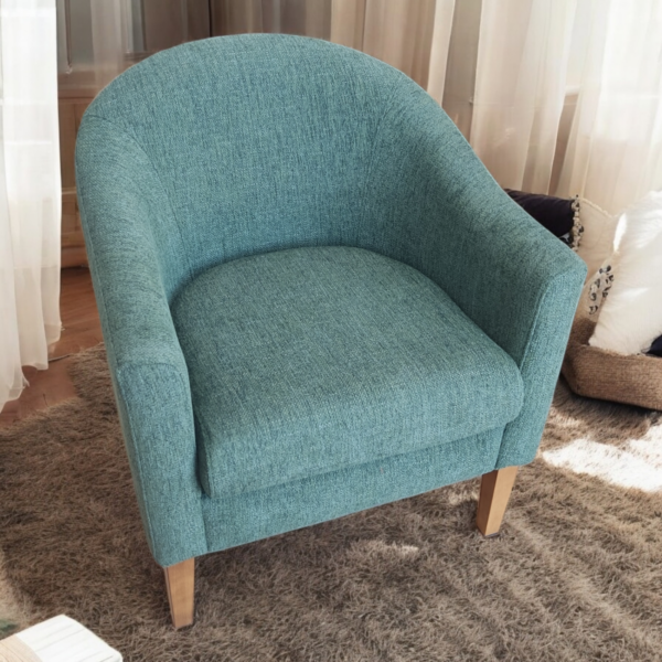 Poltrona compacta Lilie verde especial
