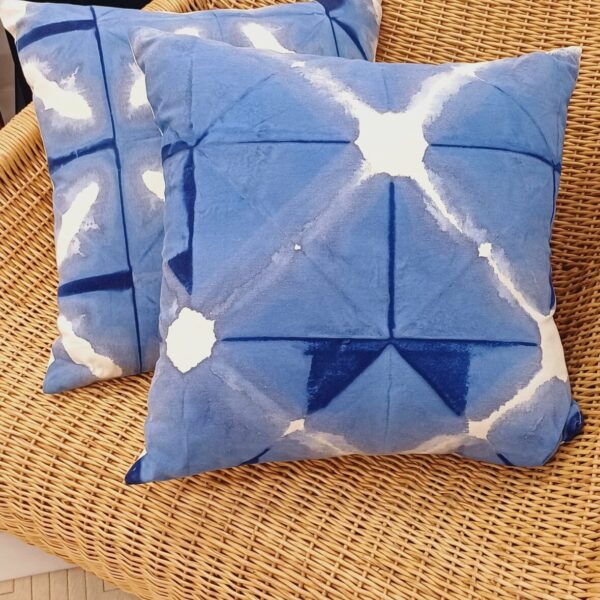 Conjunto com 2 Almofadas Étnicas Azul