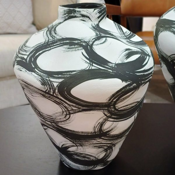 Vaso P em Porcelana - Coleção Alta Decorações