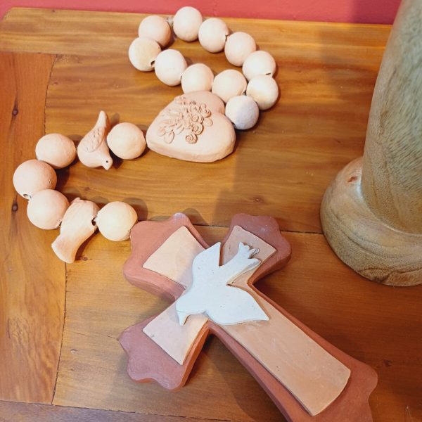 Colar Decorativo Divino Espírito Santo - Coleção Arte Brasileira