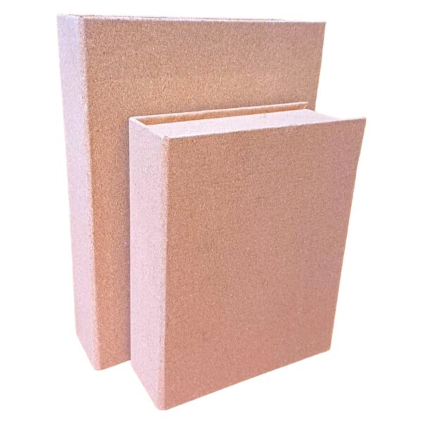 Conjunto Caixa Livro Marrom