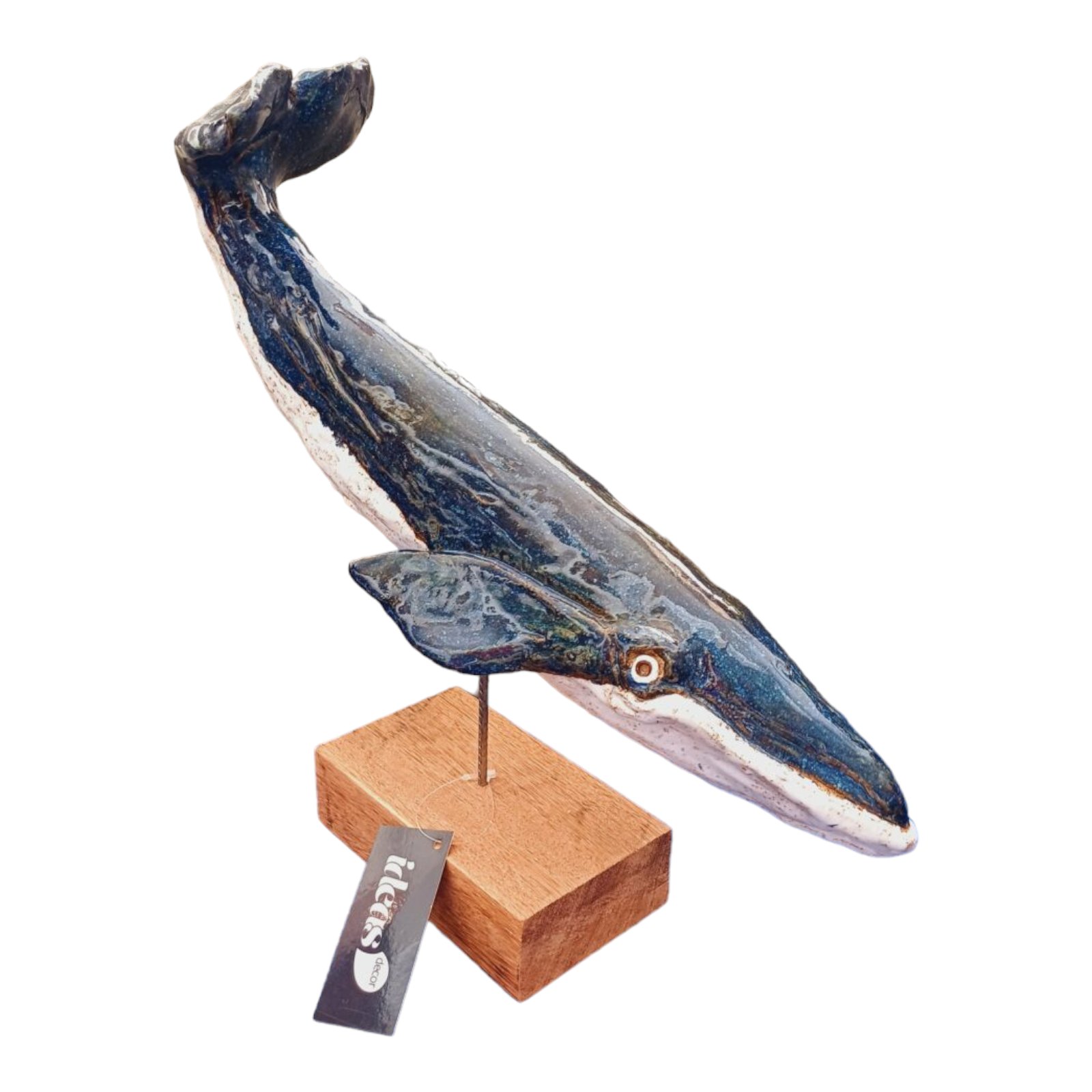 Escultura Baleia - Coleção Alto Padrão
