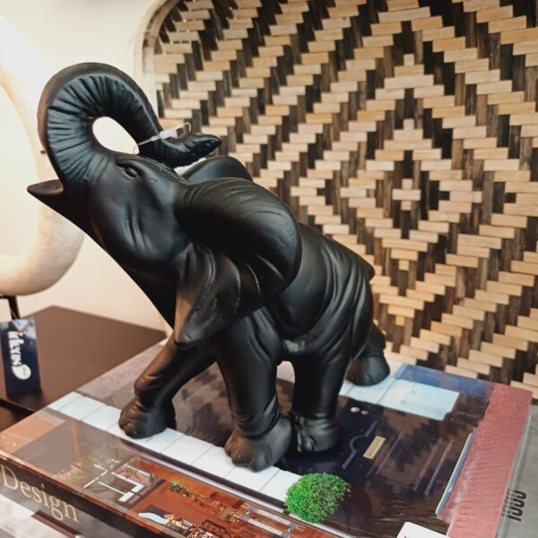 Escultura Elefante Preto