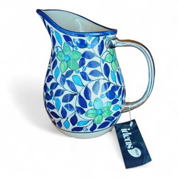 Jarra em Porcelana com Prata - ESGOTADO