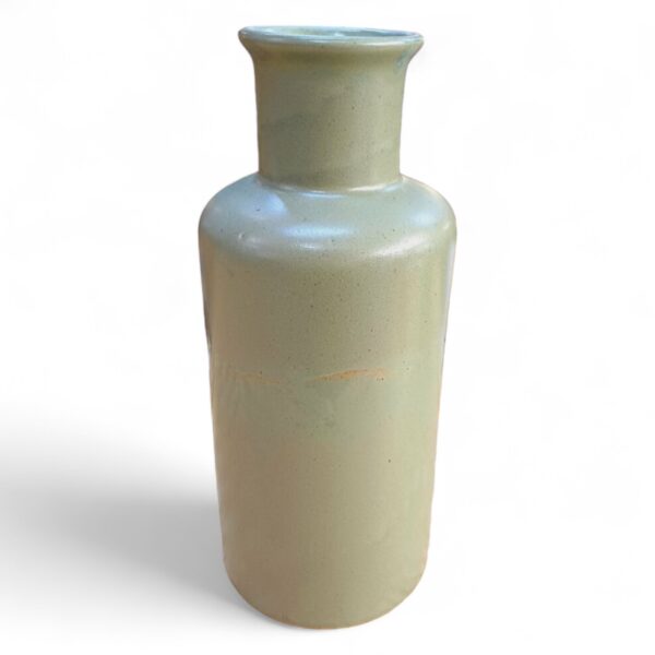Vaso Verde em Cerâmica Artesanal Tamanho G