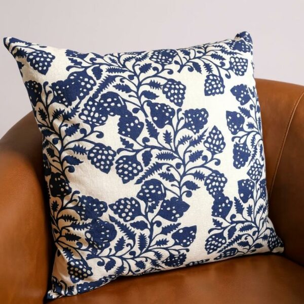 Almofada Indiana Estampada Azul