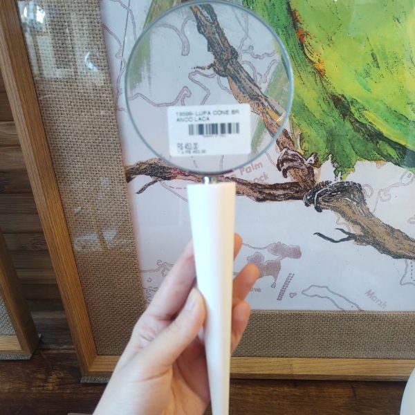 Lupa Cone Branco