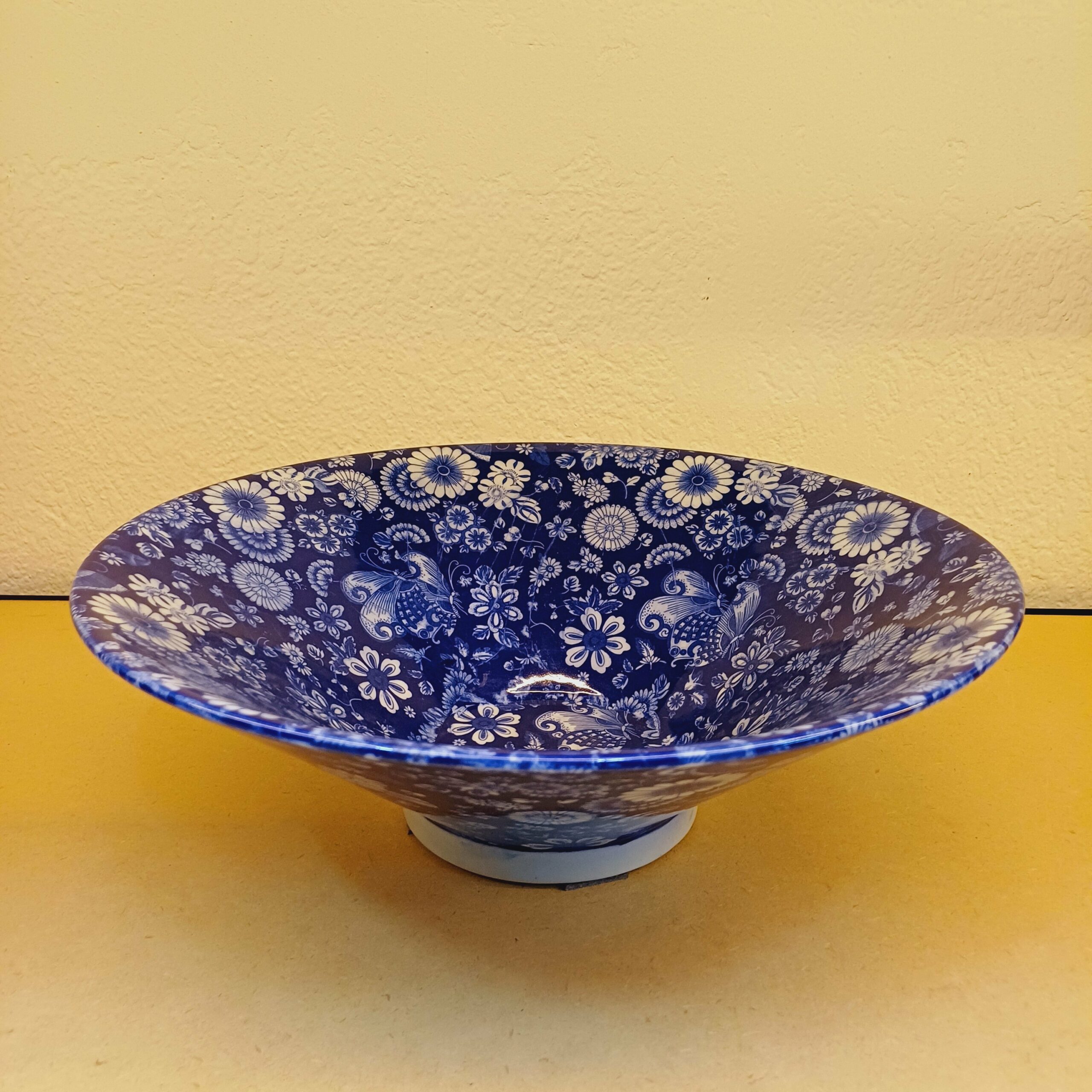 Vaso Azul em Cerâmica Importado