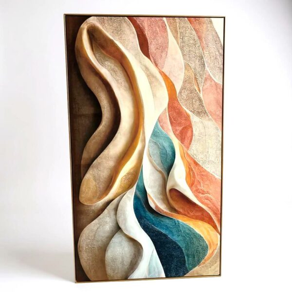 Quadro Abstrato em Canvas - Impressão de alta resolução - 200x100 cm