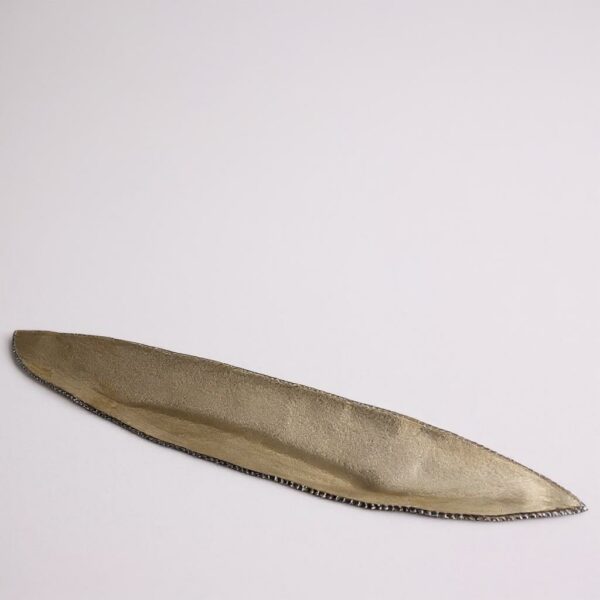 Centro de Mesa em Vidro New Bronze (Bronze com Dourado) – 117 cm