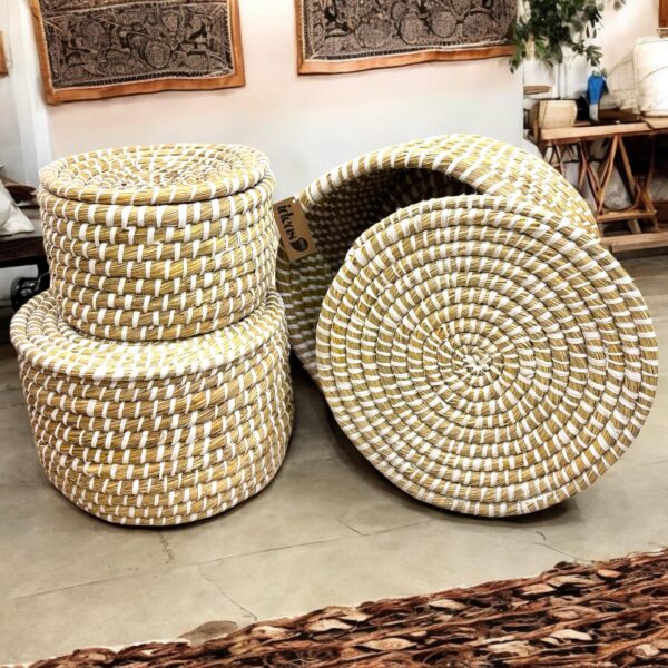 Cesta Bali Trançada – Tamanho G