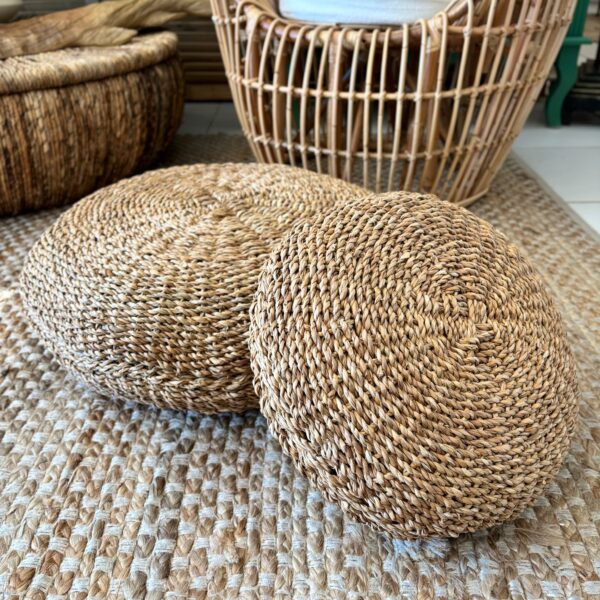 Puff Bali em Fibra Natural - Tamanho G