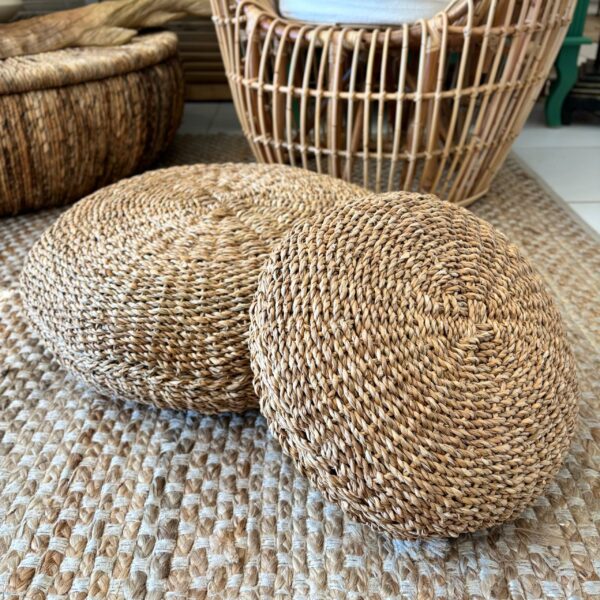 Puff Bali em Fibra Natural - Tamanho G