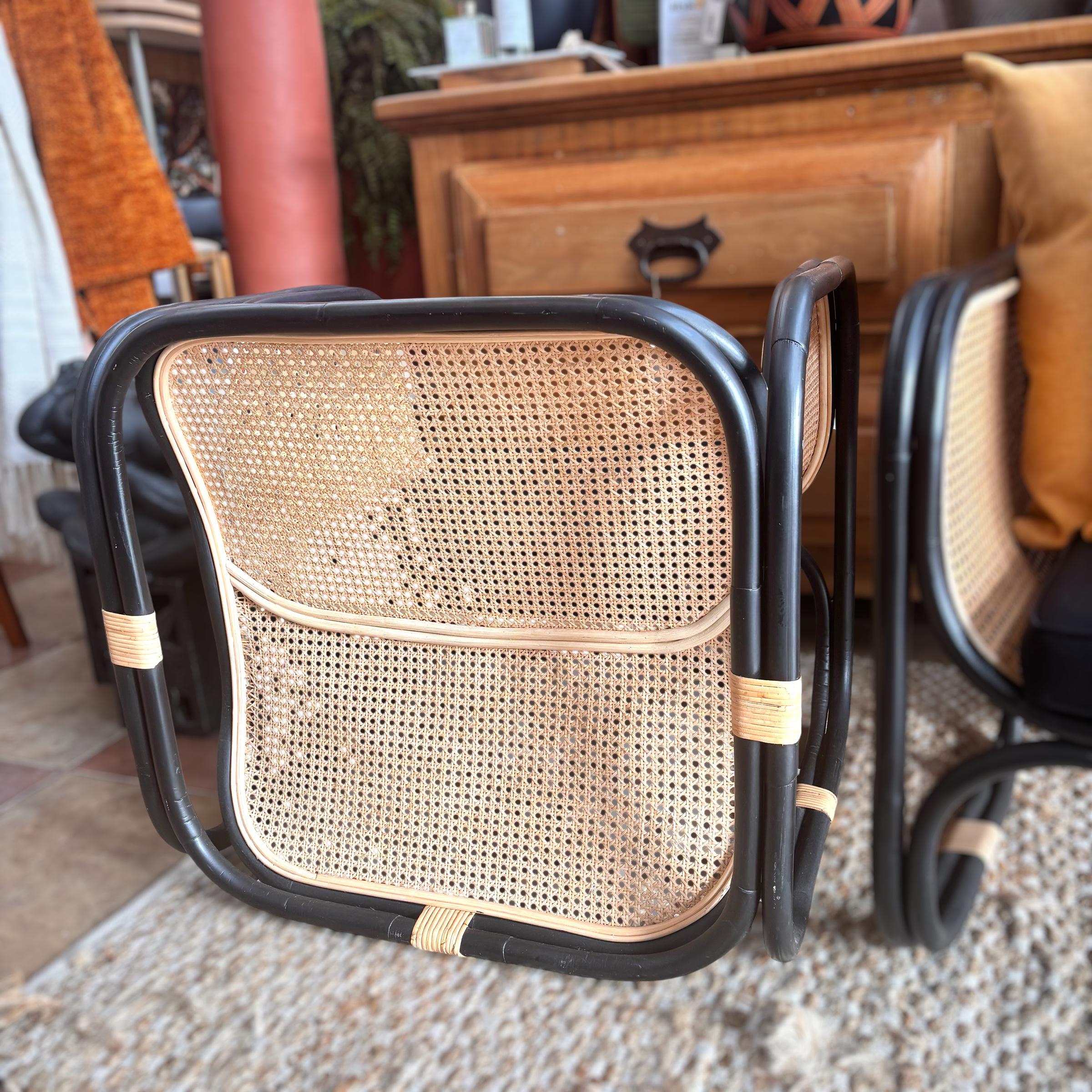 Poltrona Quadrada Balinesa em Palha - Imagem 6