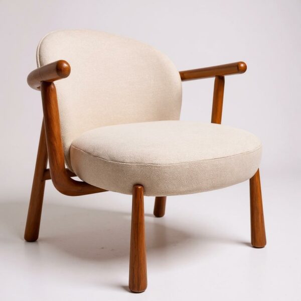 Poltrona Globo Madeira Maciça