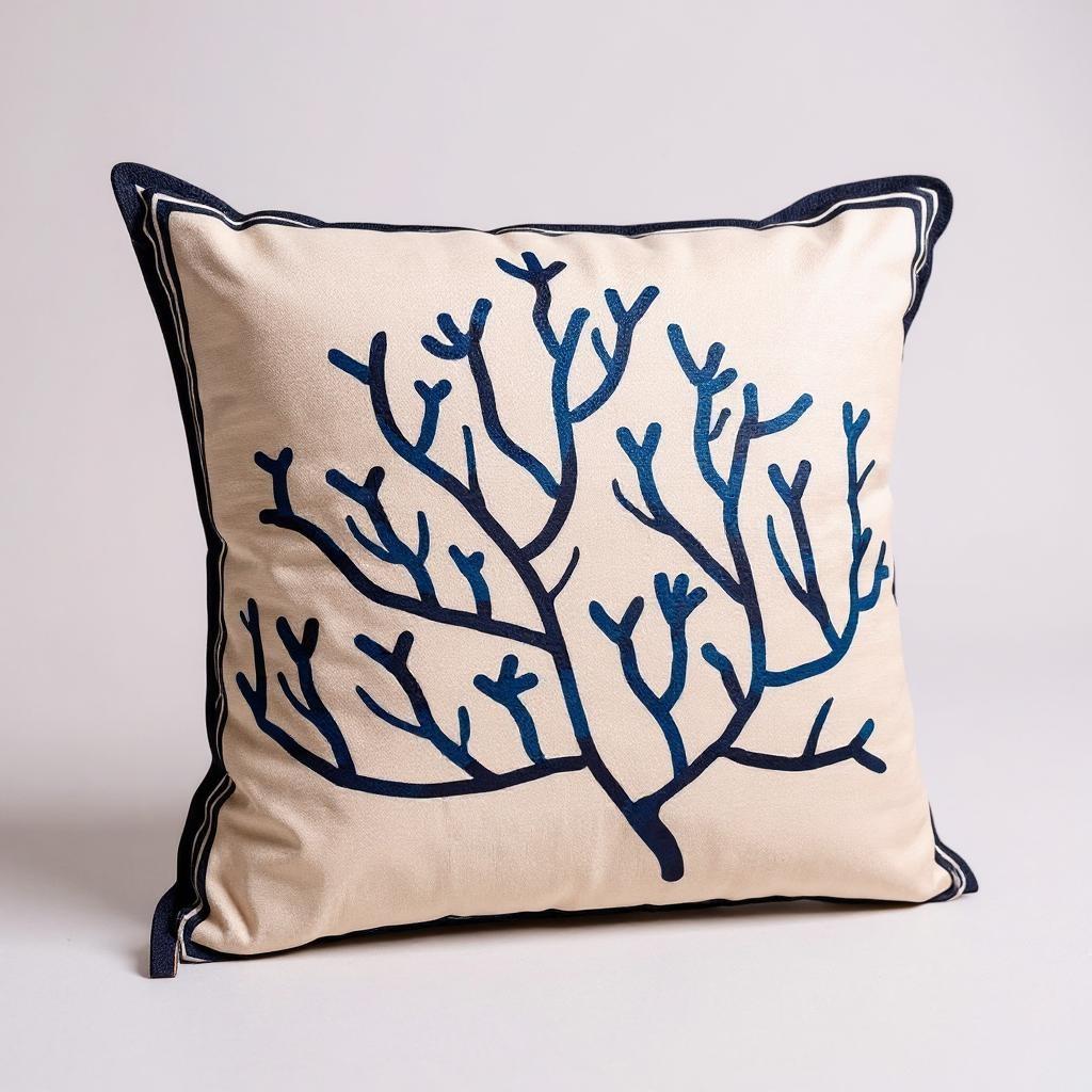 Almofada Coral - Fino Acabamento