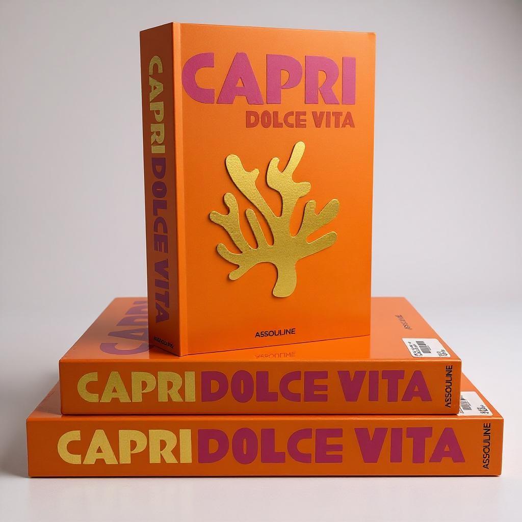 Caixa Livro Capri em Madeira Tamanho M