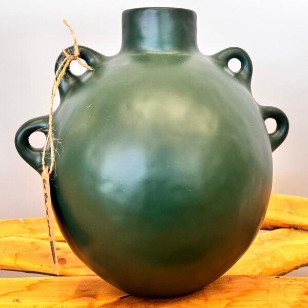 Vaso em Cerâmica Verde Mata