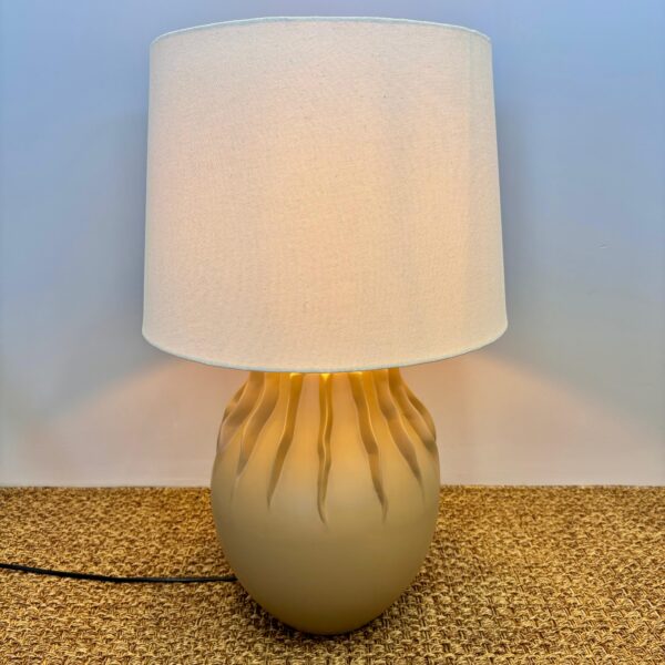 Abajur em Cerâmica Selva Marrom