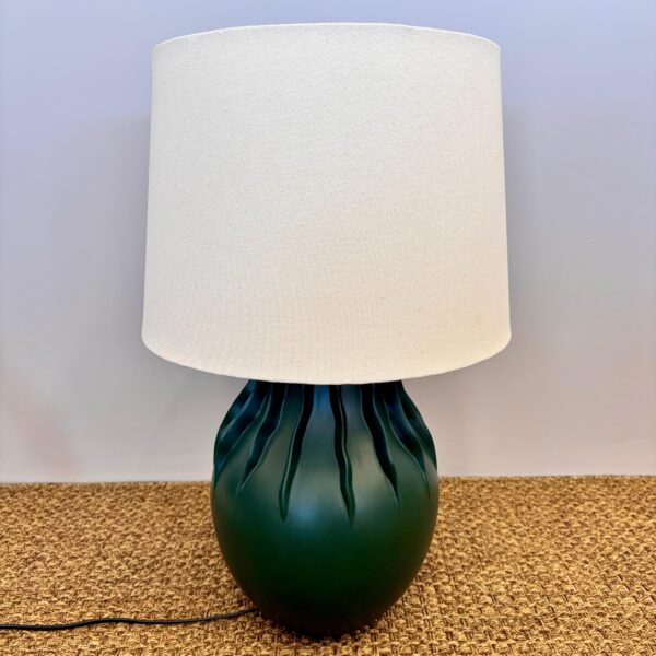 Abajur em Cerâmica Selva Verde