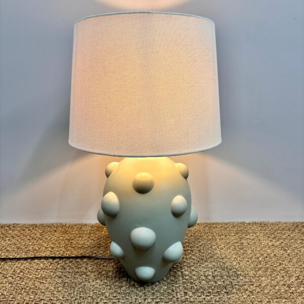 Abajur em Cerâmica Bolas Fendi