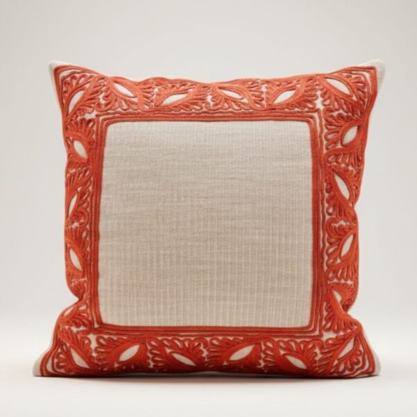 Almofada Linhão Retrato 52x52 cm - Coleção Alto Padrão