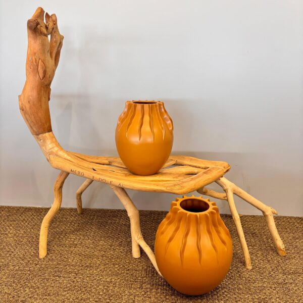 Vaso em Cerâmica Selva Barro - Tamanho G