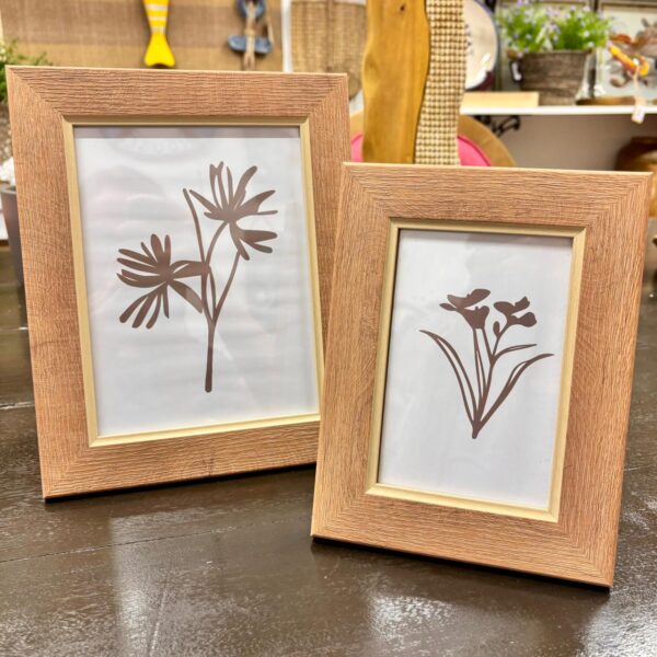 Conjunto Porta Retrato 10×15 e 15×20 Silvia – Conjunto Duas Unidades