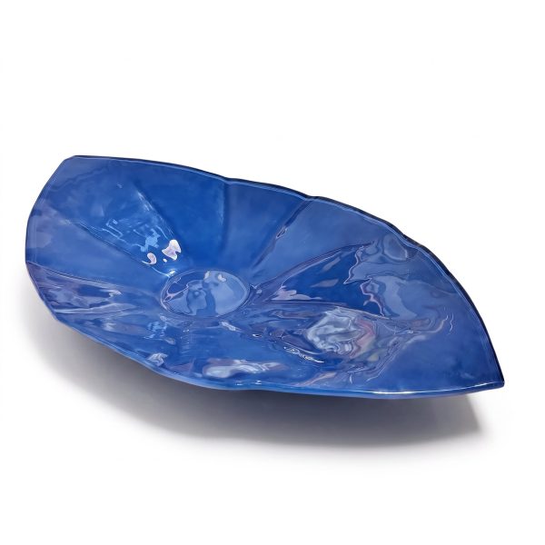 Centro de Mesa Orgânico Azul - 86 cm de Comprimento