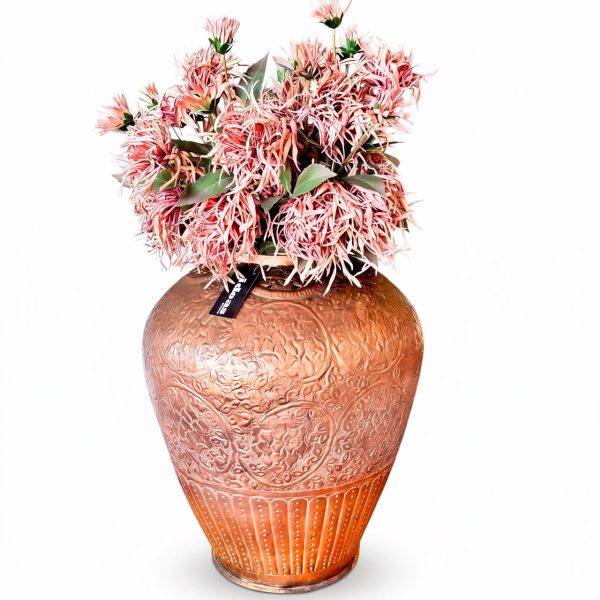 Vaso em Alpacas Indiana Bronze -